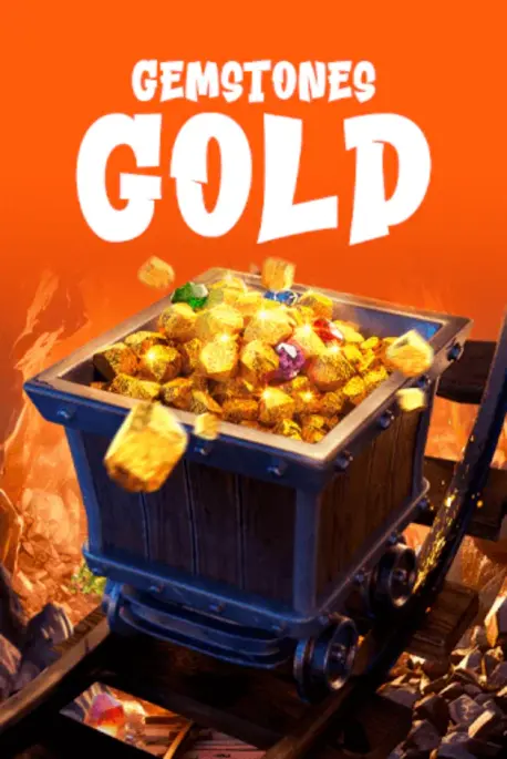 Experimente Gemstones Gold para um jogo luxuoso